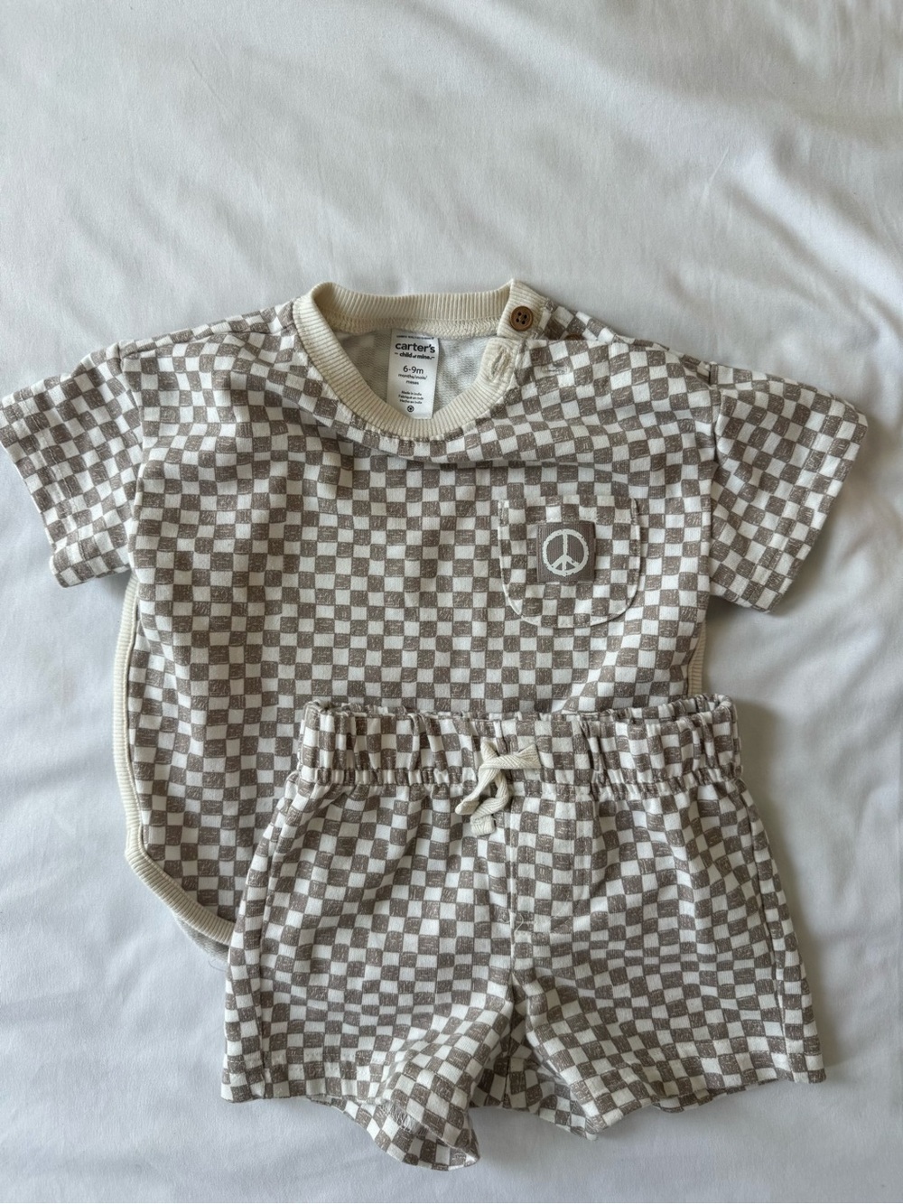 Carter's Baby Checkered Set